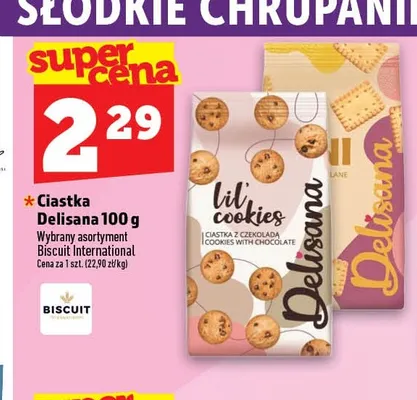 Ciastka Lil' Cookies Delisana promocja w TOPAZ