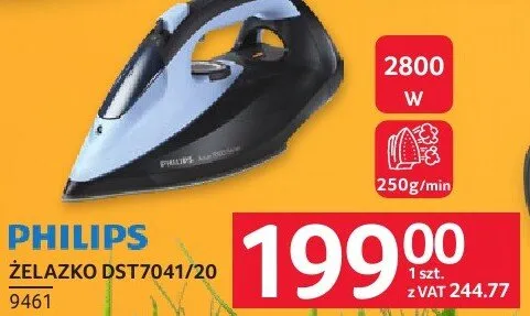 ŻELAZKO DST7041/20 PHILIPS 9461 promocja w Selgros