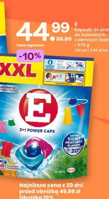 Kapsułki do prania do kolorowych i ciemnych tkanin promocja w Frisco