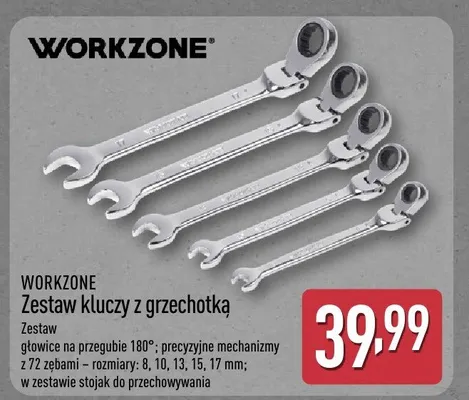 Zestaw kluczy z grzechotką promocja w Aldi