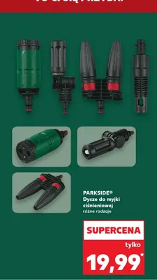 Dysze do myjki ciśnieniowej różne rodzaje promocja w Kaufland