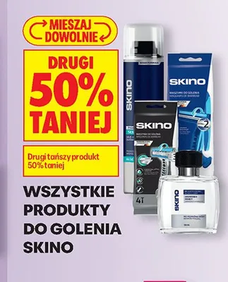 Produkty do golenia SKINO promocja w Biedronka
