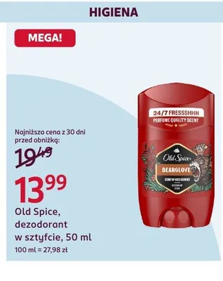 Dezodorant w sztyfcie Bearglove promocja w Rossmann