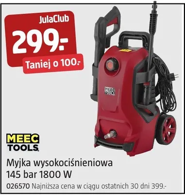Myjka wysokociśnieniowa 145 bar 1800 W promocja w Jula