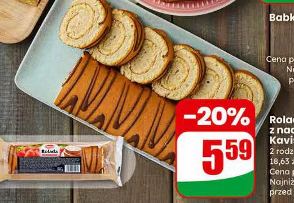 Rolada z nadzieniem  promocja w Dino