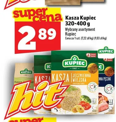 Kasza Kupiec promocja w TOPAZ