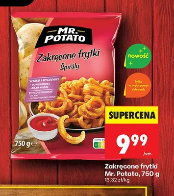 Zakręcone frytki spiraly promocja w Biedronka