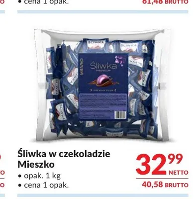 Śliwka w czekoladzie Mieszko promocja w Makro