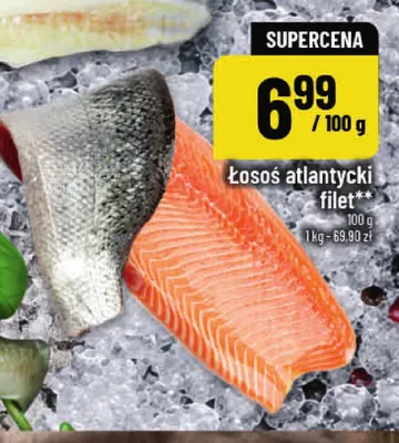 Łosoś atlantycki filet promocja w POLOmarket
