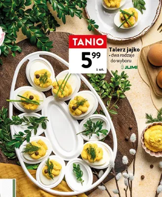 Talerz jajko dwa rodzaje do wyboru promocja w Intermarche