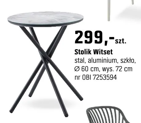 Stolik Witset promocja w OBI