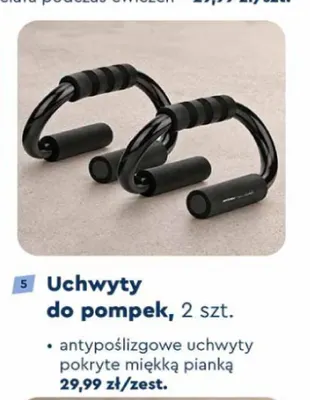 Uchwyty do pompek 2 szt. Biedronka promocja w Biedronka