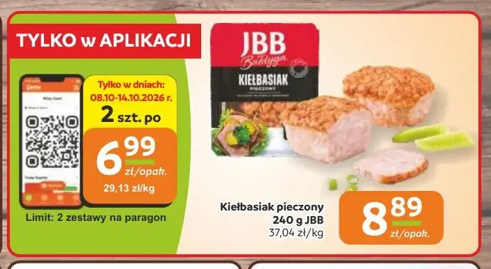 Kiełbasiak pieczony JBB promocja w Gama