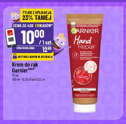 Krem do rąk Garnier promocja w POLOmarket