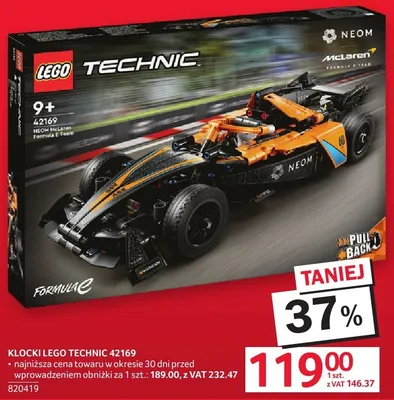 Klocki 42199 Lego technic promocja w Selgros