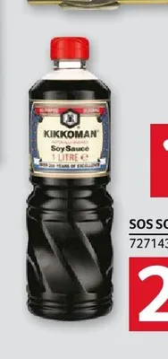 Sos sojowy Kikkoman promocja w Selgros