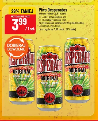Piwo Desperados Original promocja w POLOmarket