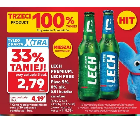 Piwo Lech Premium promocja w Kaufland