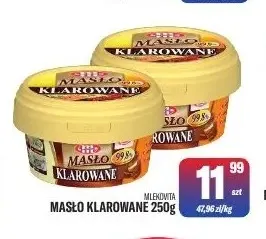 Masło klarowane Mlekovita promocja w Tomi Markt