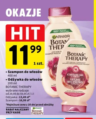 Szampon do włosów Garnier Botanic Therapy promocja w Intermarche