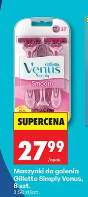 Maszynki do golenia Simply Venus promocja w Biedronka