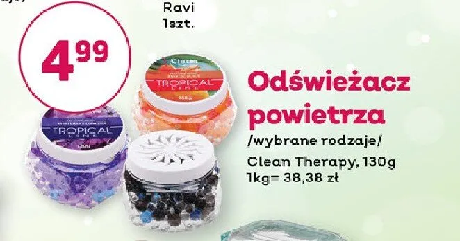 Odświeżacz powietrza Clean Therapy promocja w Bliski