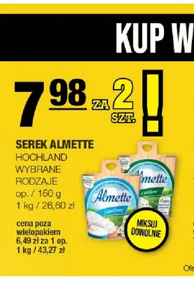 Serek Almette promocja w SPAR