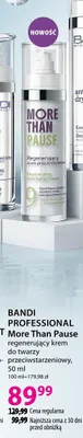 More Than Pause regenerujący krem do twarzy przeciwstarzeniowy promocja w Hebe