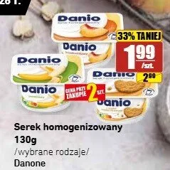 Serek homogenizowany waniliowy Danio promocja w API Market