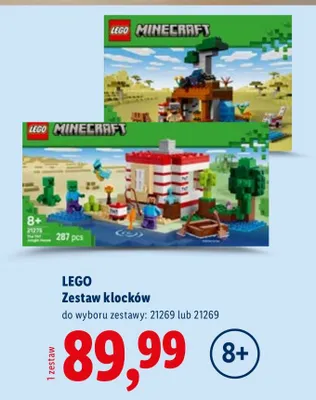 Zestaw klocków Minecraft promocja w Lidl