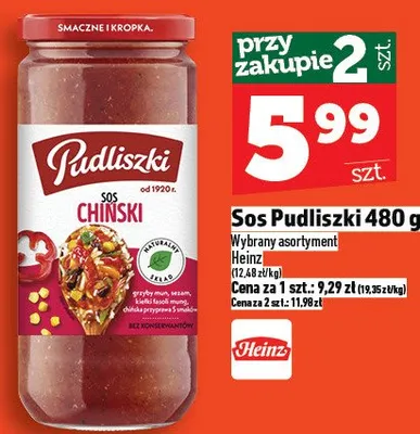Sos chiński 505g promocja w TOPAZ