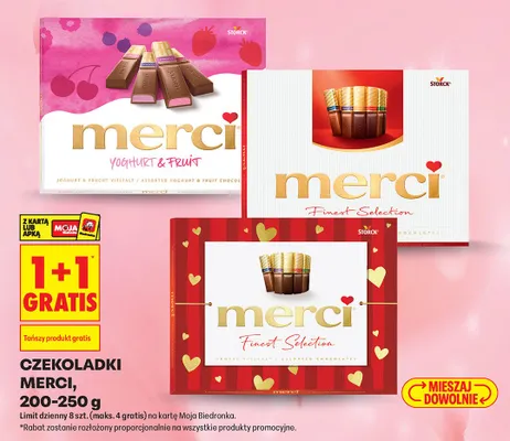 Czekoladki Yoghurt & Fruit promocja w Biedronka