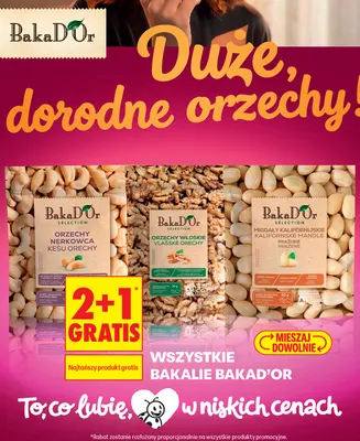 Orzechy nerkowca BakaD'Or Sélection promocja w Biedronka