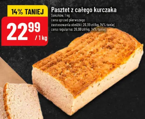 Pasztet z całego kurczaka promocja w POLOmarket