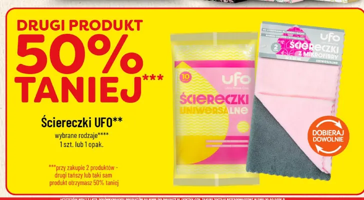 Ściereczki UFO promocja w POLOmarket