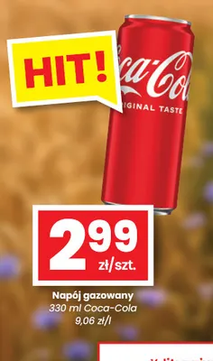 Napój gazowany Coca-Cola promocja w emma MARKET