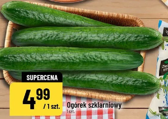 Ogórek szklarniowy POLOmarket promocja w POLOmarket