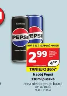 Napój gazowany Pepsi promocja w Delfin