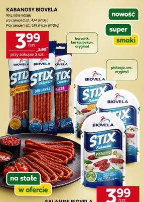 Salamini różne rodzaje promocja w Stokrotka