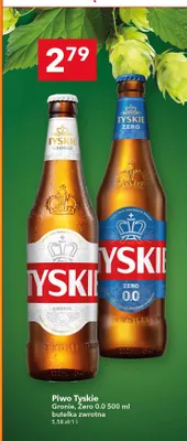 Piwo Tyskie Gronie promocja w LEWIATAN