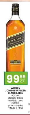 Whisky Johnnie Walker Black Label promocja w Twój Market
