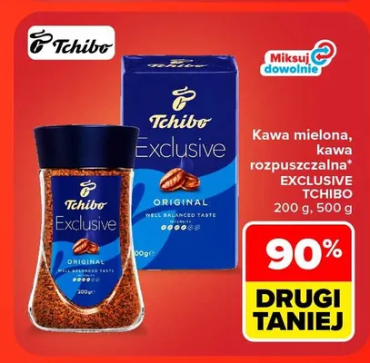 Kawa mielona Tchibo Exclusive promocja w Carrefour Market