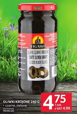 Oliwki krojone czarne 240 g promocja w Selgros