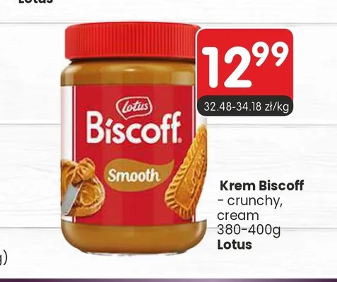 Krem Biscoff Crunchy Lotus promocja w Market Point