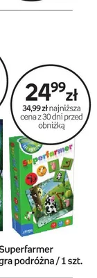 Gra planszowa Superfarmer gra podróżna promocja w Empik