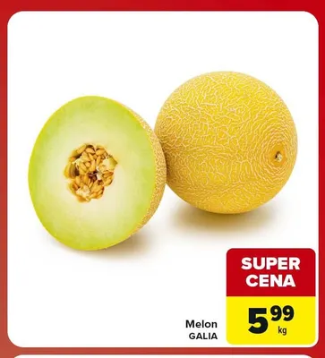 Melon Galia promocja w Carrefour Market