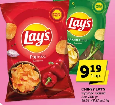 Chipsy Lay's Paprika promocja w Euro Sklep