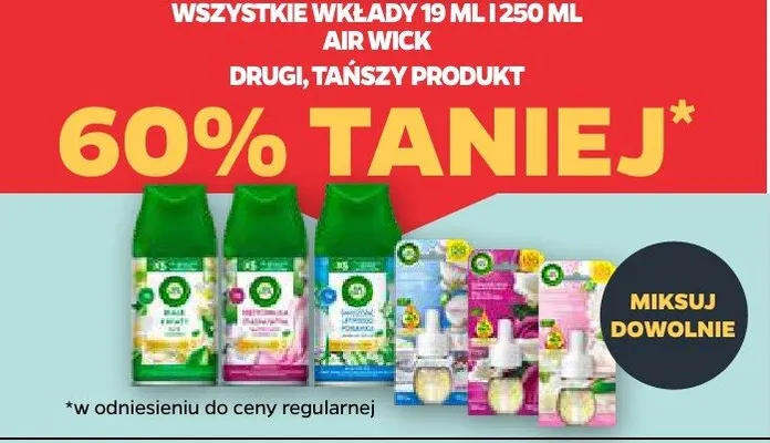Wkłady Air Wick 19ml promocja w Netto