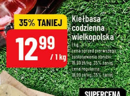 Kiełbasa codzienna wielkopolska promocja w POLOmarket