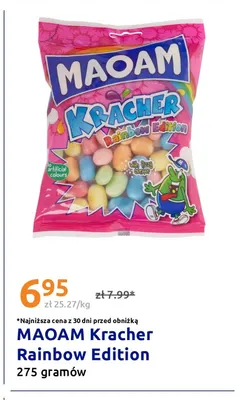 Gumy rozpuszczalne MAOAM Kracher Rainbow Edition promocja w Action